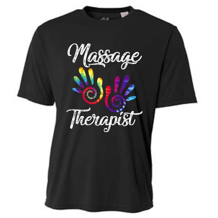 Ph Funny Massage Therapist Costume Hand Therapy Cooling Performance Crew T-Shirt