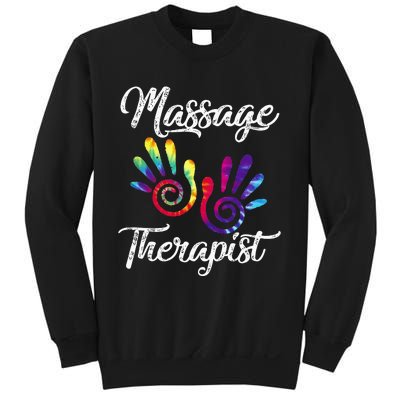 Ph Funny Massage Therapist Costume Hand Therapy Sweatshirt