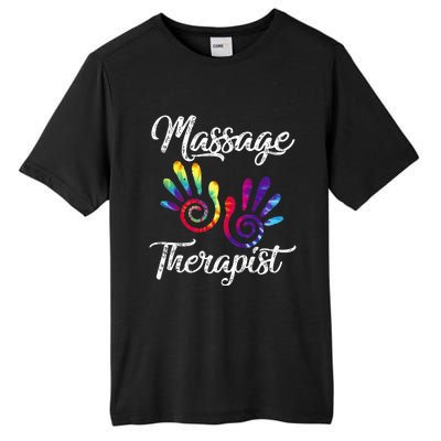 Ph Funny Massage Therapist Costume Hand Therapy Tall Fusion ChromaSoft Performance T-Shirt