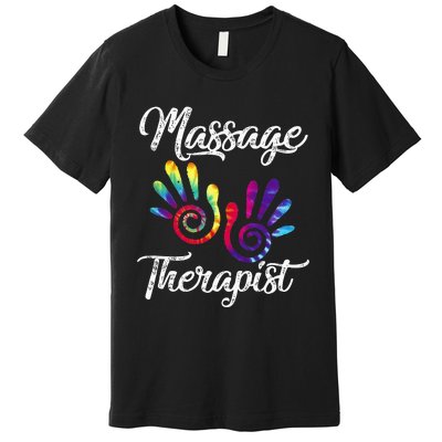 Ph Funny Massage Therapist Costume Hand Therapy Premium T-Shirt