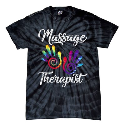 Ph Funny Massage Therapist Costume Hand Therapy Tie-Dye T-Shirt