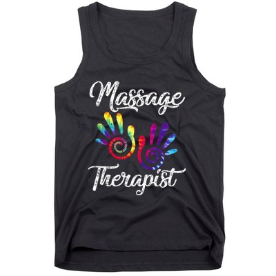 Ph Funny Massage Therapist Costume Hand Therapy Tank Top