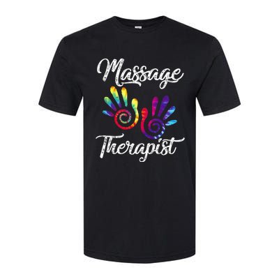 Ph Funny Massage Therapist Costume Hand Therapy Softstyle CVC T-Shirt