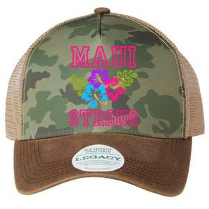 Pray For Maui Hawaii Strong Lahaina Hawaiian Islands Legacy Tie Dye Trucker Hat