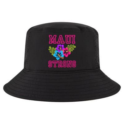 Pray For Maui Hawaii Strong Lahaina Hawaiian Islands Cool Comfort Performance Bucket Hat