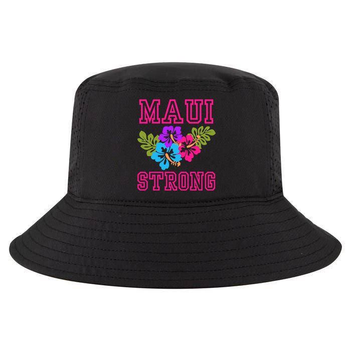 Pray For Maui Hawaii Strong Lahaina Hawaiian Islands Cool Comfort Performance Bucket Hat