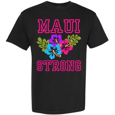 Pray For Maui Hawaii Strong Lahaina Hawaiian Islands Garment-Dyed Heavyweight T-Shirt