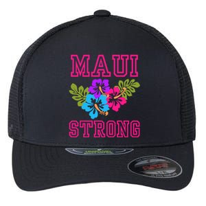 Pray For Maui Hawaii Strong Lahaina Hawaiian Islands Flexfit Unipanel Trucker Cap