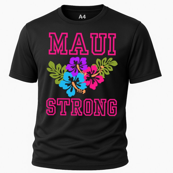 Pray For Maui Hawaii Strong Lahaina Hawaiian Islands Cooling Performance Crew T-Shirt