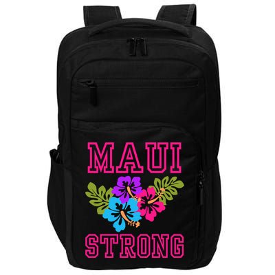 Pray For Maui Hawaii Strong Lahaina Hawaiian Islands Impact Tech Backpack
