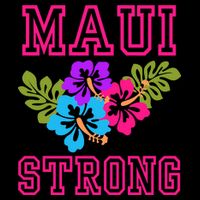 Pray For Maui Hawaii Strong Lahaina Hawaiian Islands Impact Tech Backpack