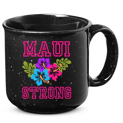 Pray For Maui Hawaii Strong Lahaina Hawaiian Islands 15oz Campfire Ceramic Mug
