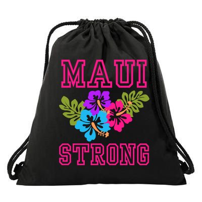 Pray For Maui Hawaii Strong Lahaina Hawaiian Islands Drawstring Bag