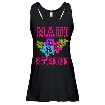 Pray For Maui Hawaii Strong Lahaina Hawaiian Islands Ladies Essential Flowy Tank