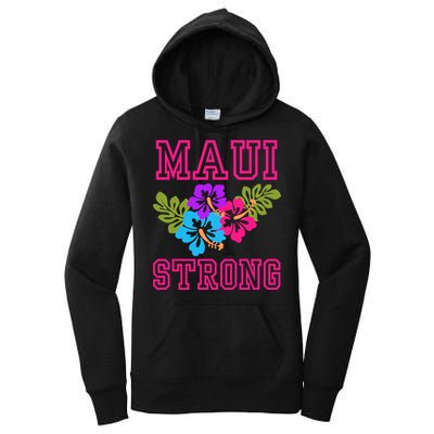 Pray For Maui Hawaii Strong Lahaina Hawaiian Islands Women's Pullover Hoodie
