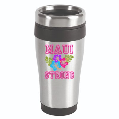 Pray For Maui Hawaii Strong Lahaina Hawaiian Islands 16oz Travel Tumbler