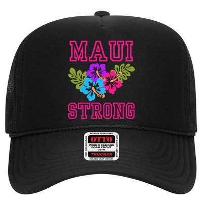 Pray For Maui Hawaii Strong Lahaina Hawaiian Islands Trucker Hat