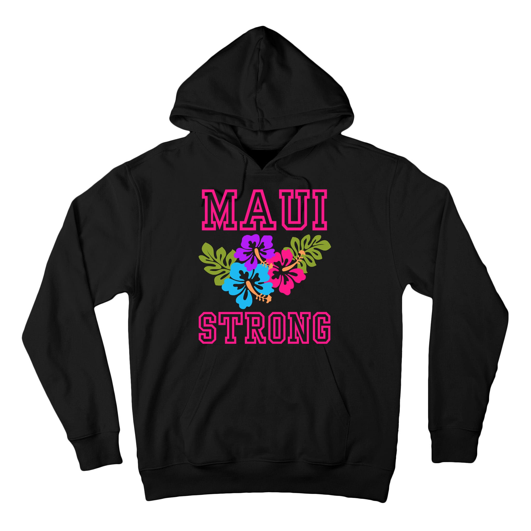 Pray For Maui Hawaii Strong Lahaina Hawaiian Islands Tall Hoodie