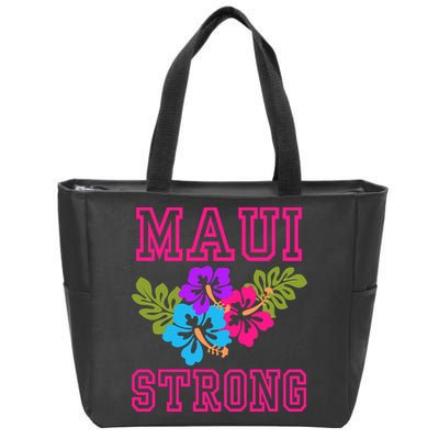 Pray For Maui Hawaii Strong Lahaina Hawaiian Islands Zip Tote Bag