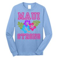 Pray For Maui Hawaii Strong Lahaina Hawaiian Islands Long Sleeve Shirt