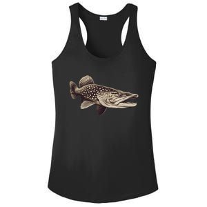 Pike Fish Monchrome Ladies PosiCharge Competitor Racerback Tank