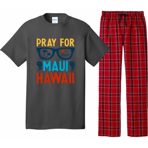 Pray For Maui Hawaii Strong Support Hawaii Gift Pajama Set