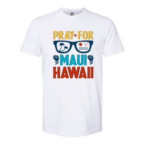 Pray For Maui Hawaii Strong Support Hawaii Gift Softstyle CVC T-Shirt