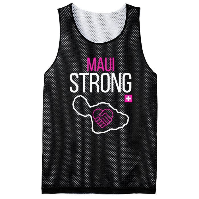 Pray For Maui Hawaii Strong Gift Mesh Reversible Basketball Jersey Tank