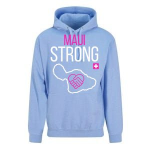 Pray For Maui Hawaii Strong Gift Unisex Surf Hoodie