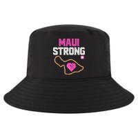 Pray For Maui Hawaii Strong Gift Lahaina Fires Cool Comfort Performance Bucket Hat