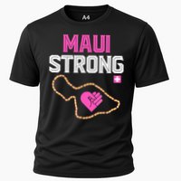 Pray For Maui Hawaii Strong Gift Lahaina Fires Cooling Performance Crew T-Shirt