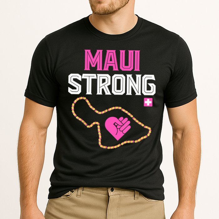 Pray For Maui Hawaii Strong Gift Lahaina Fires Cooling Performance Crew T-Shirt