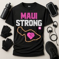 Pray For Maui Hawaii Strong Gift Lahaina Fires Cooling Performance Crew T-Shirt