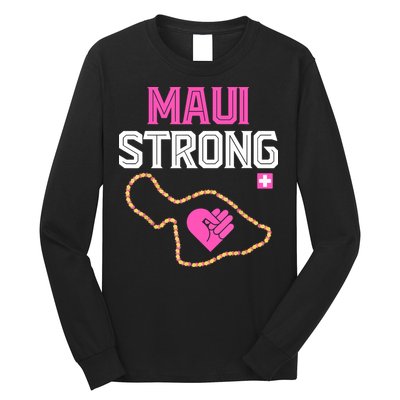 Pray For Maui Hawaii Strong Gift Lahaina Fires Long Sleeve Shirt