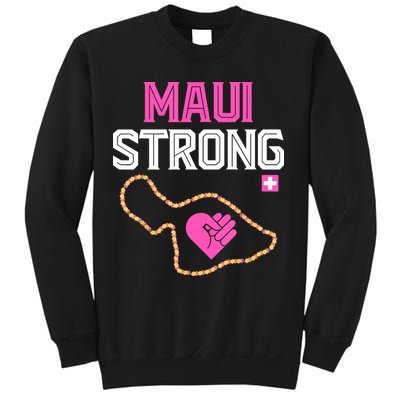 Pray For Maui Hawaii Strong Gift Lahaina Fires Sweatshirt