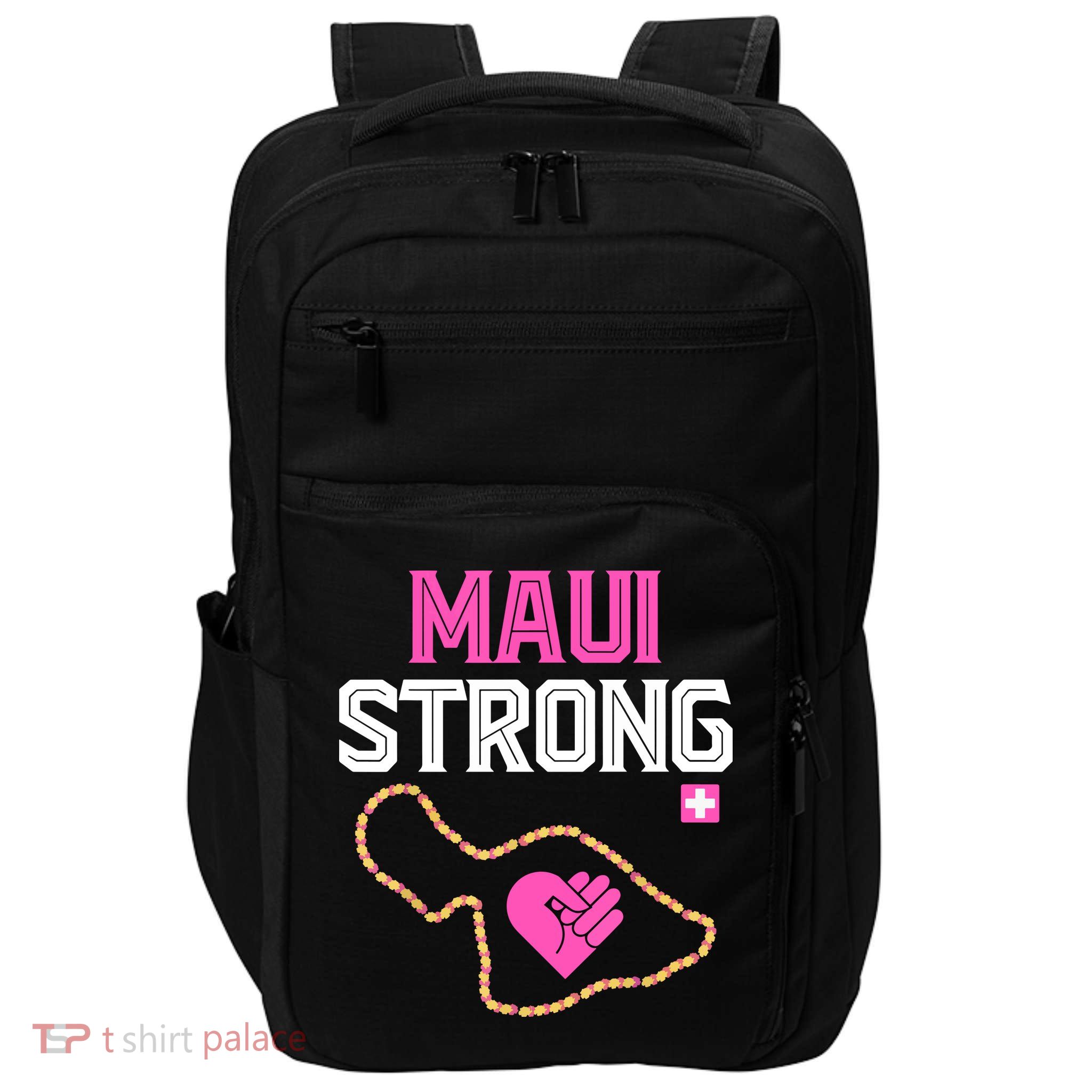 Pray For Maui Hawaii Strong Gift Lahaina Fires Impact Tech Backpack