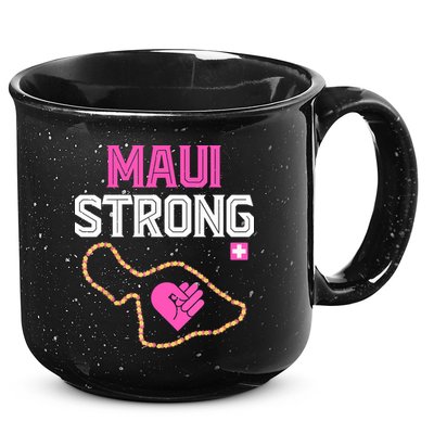 Pray For Maui Hawaii Strong Gift Lahaina Fires 15oz Campfire Ceramic Mug