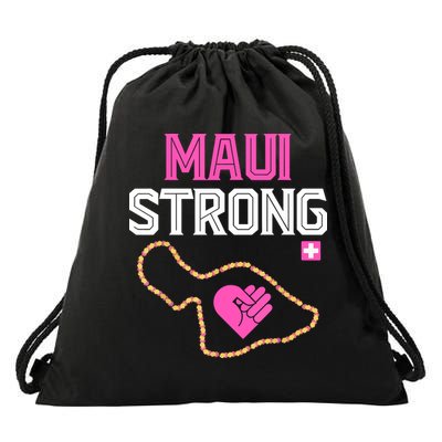 Pray For Maui Hawaii Strong Gift Lahaina Fires Drawstring Bag