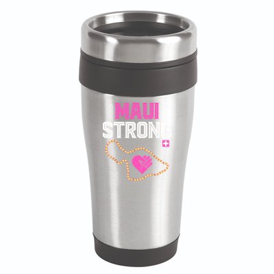 Pray For Maui Hawaii Strong Gift Lahaina Fires 16oz Travel Tumbler