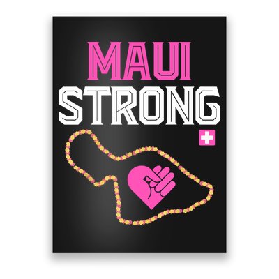Pray For Maui Hawaii Strong Gift Lahaina Fires Poster