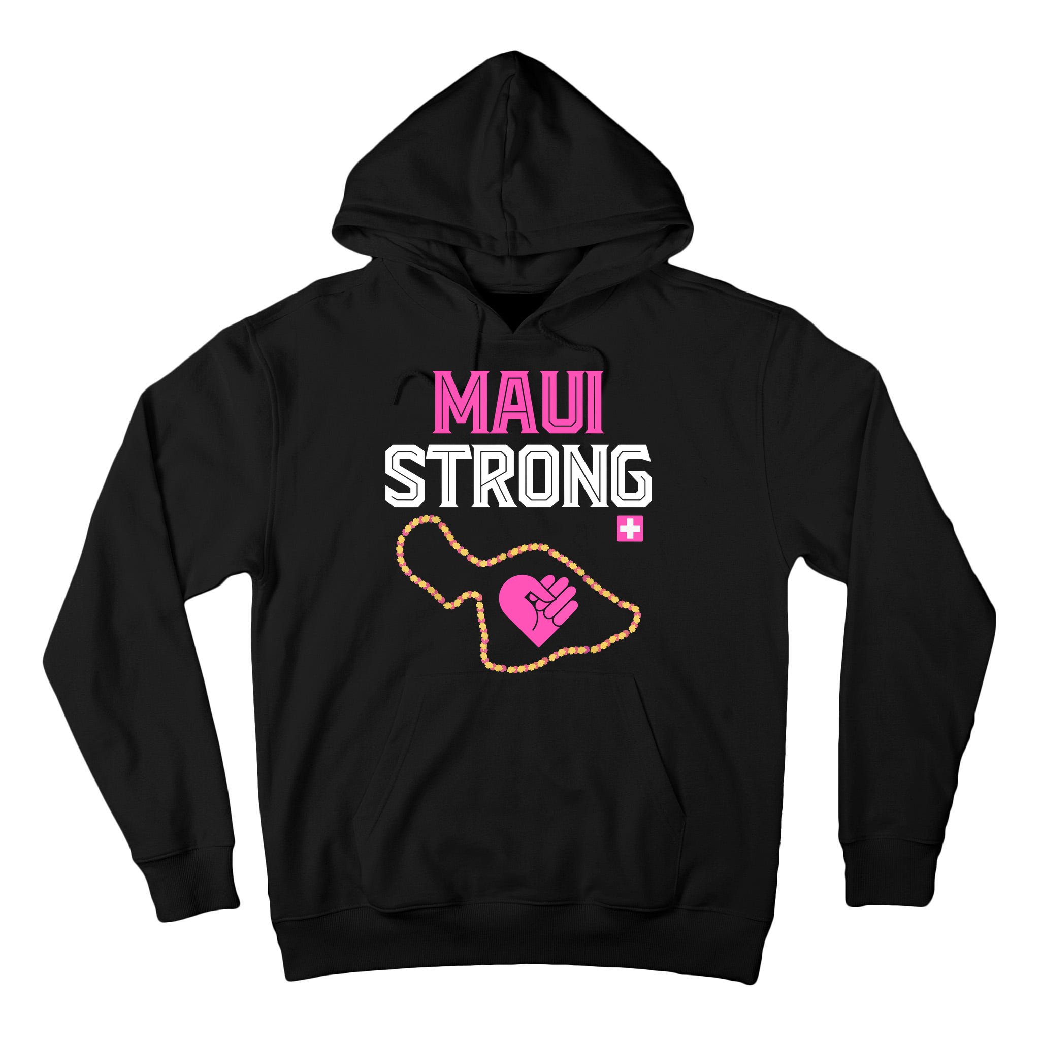 Pray For Maui Hawaii Strong Gift Lahaina Fires Tall Hoodie