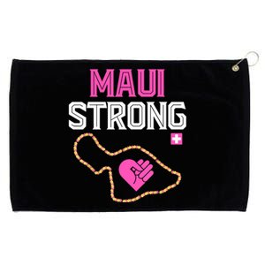 Pray For Maui Hawaii Strong Gift Lahaina Fires Grommeted Golf Towel