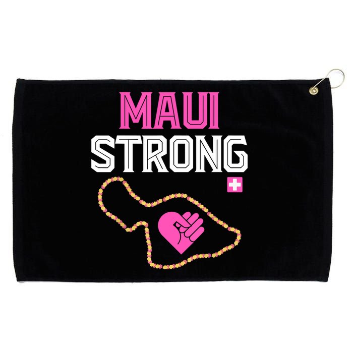 Pray For Maui Hawaii Strong Gift Lahaina Fires Grommeted Golf Towel