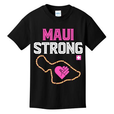 Pray For Maui Hawaii Strong Gift Lahaina Fires Kids T-Shirt