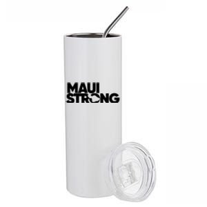 Pray For Maui Hawaii Strong Gift Maui Fires Stainless Steel Tumbler