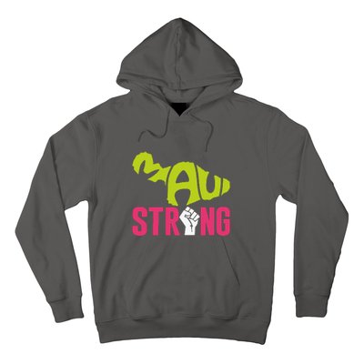 Pray For Maui Hawaii Strong Wildfire Support Gift Hoodie