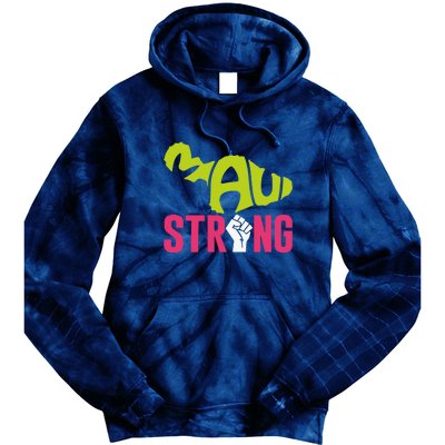 Pray For Maui Hawaii Strong Wildfire Support Gift Tie Dye Hoodie