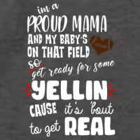 Proud Football Mama Vector Backpack