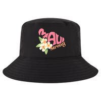 Pray For Maui Hawaii Strong Maui Relief Tee Hawaii Fire Victims Cool Comfort Performance Bucket Hat