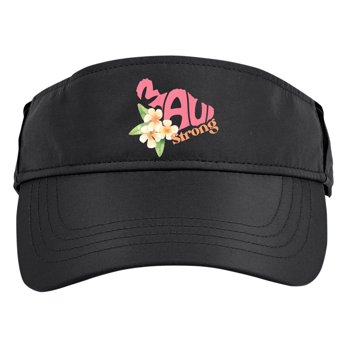 Pray For Maui Hawaii Strong Maui Relief Tee Hawaii Fire Victims Adult Drive Performance Visor